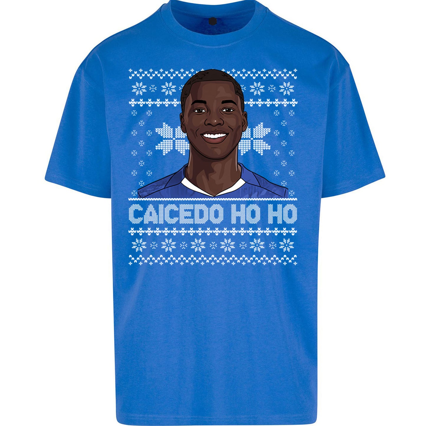 Moises Caicedo Christmas Oversized T Shirt 