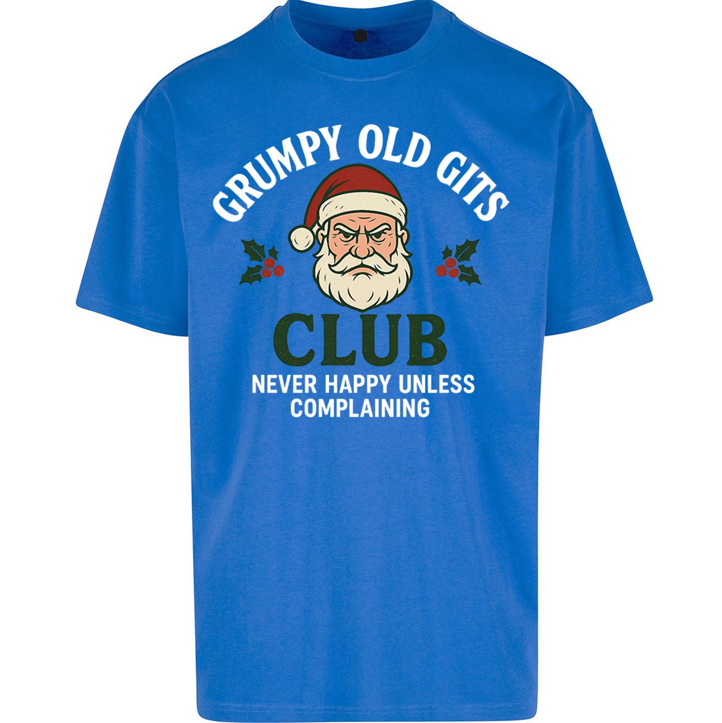 Grumpy Christmas Oversized T Shirt