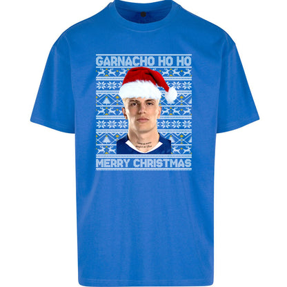 Garnacho Christmas Oversized T Shirt