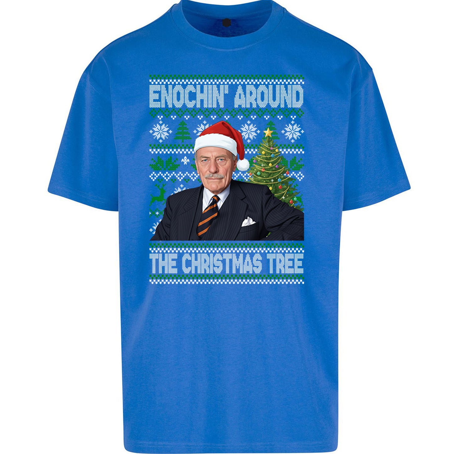 Enoch Powell Enochin Around the Christmas Tree Christmas - Oversized T Shirt