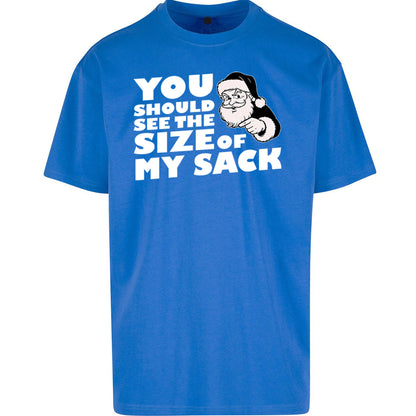 Santas Sack Oversized T Shirt
