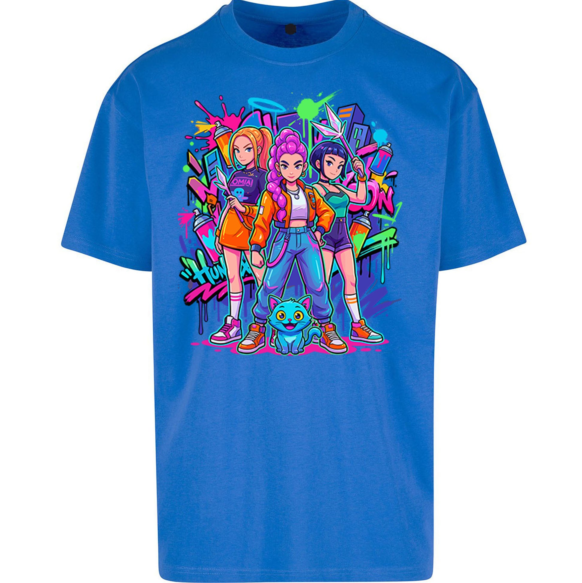 Demon Hunters Oversized T Shirt 