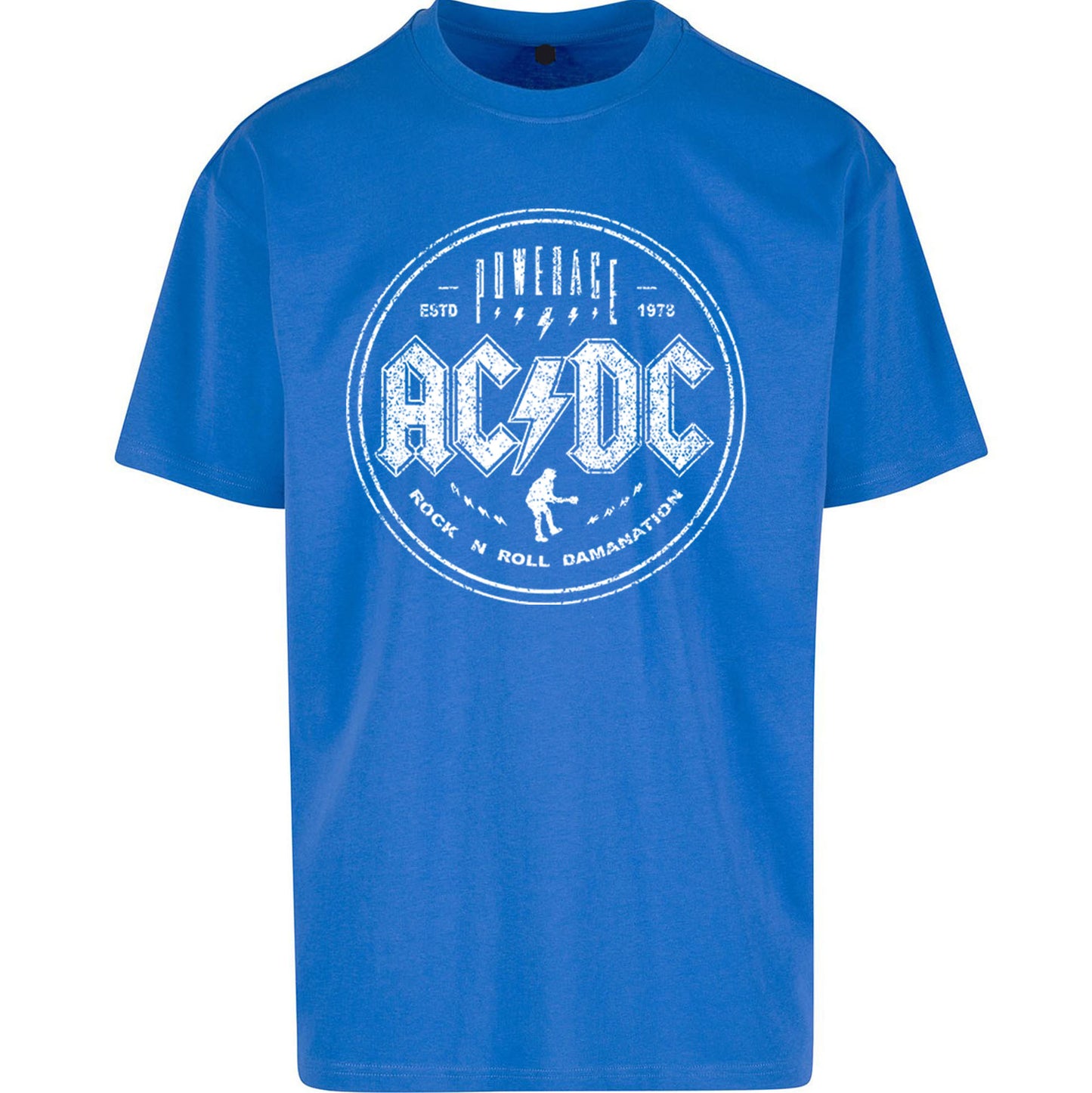 ACDC Rock N Roll Domination Oversized T Shirt