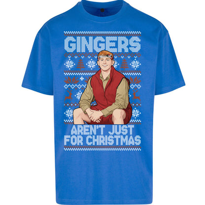 Angry Ginge Xmas Oversized T Shirt