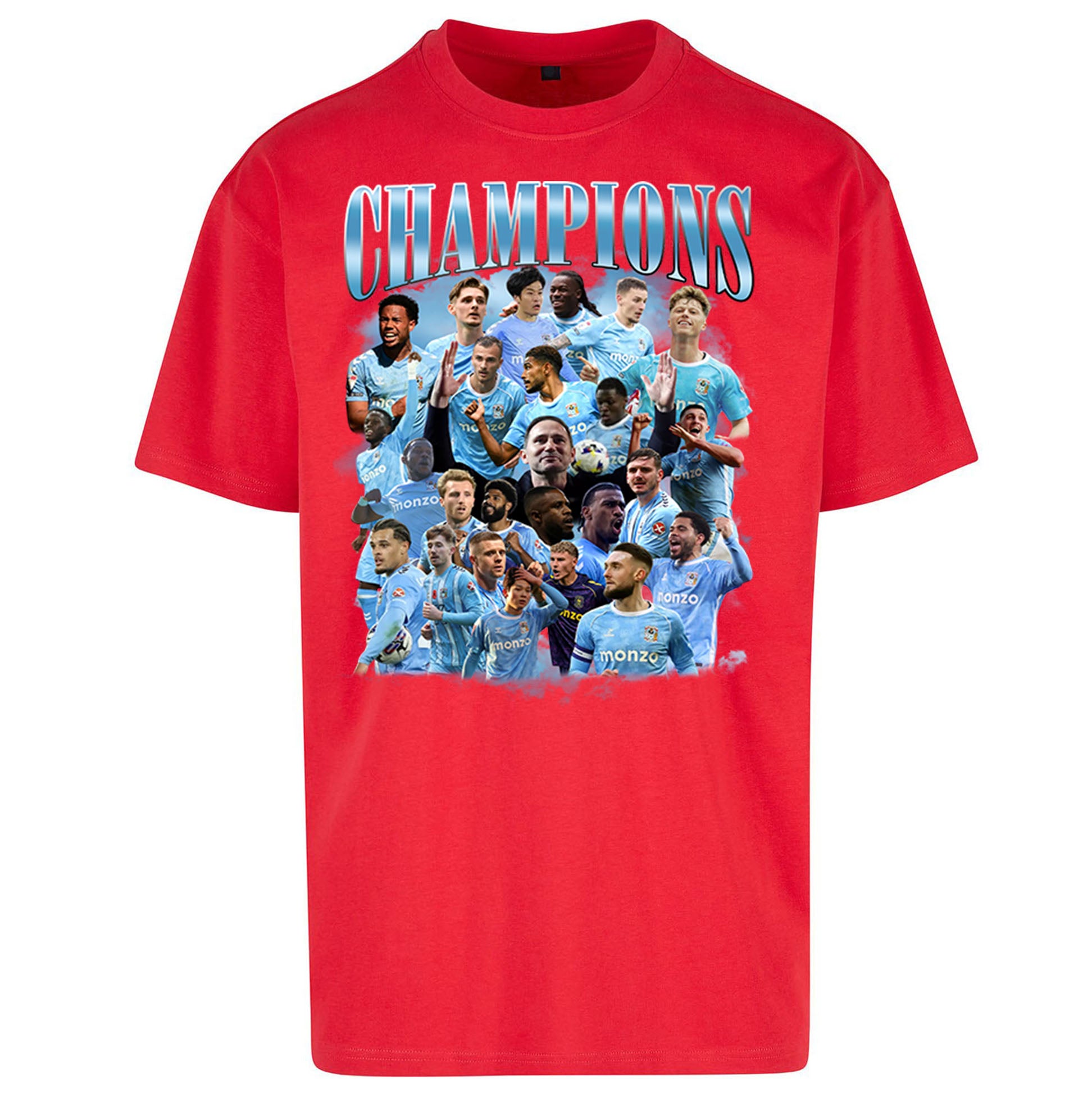 Coventry City Football Oversized T Shirt