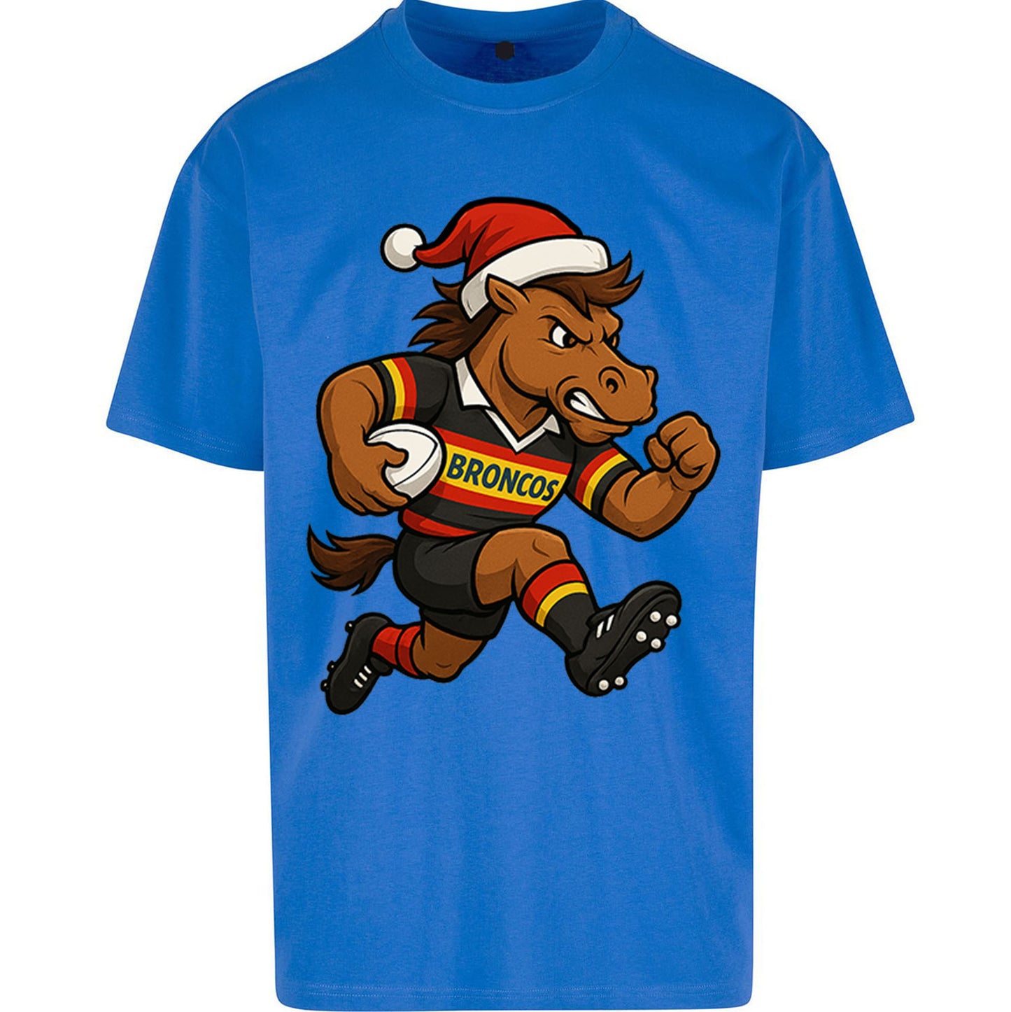 London Broncos Christmas Oversized T Shirt