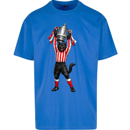 Retro Sunderland FA Cup Winners 1972-1973 - Oversized T Shirt