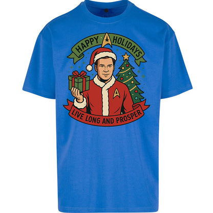 Star Trek Christmas Oversized T Shirt