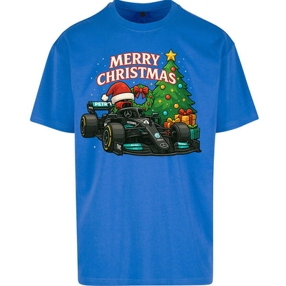 Mercedes F1 Christmas - Oversized T Shirt