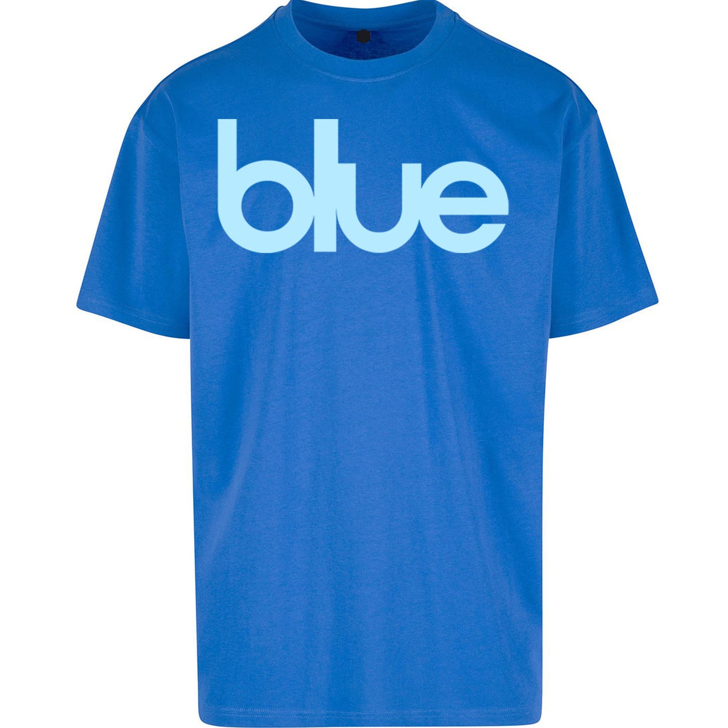 Blue Blur Robbie Williams Oversized T Shirt