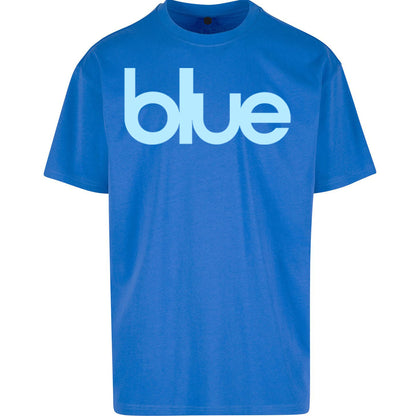 Blue Blur Robbie Williams Oversized T Shirt