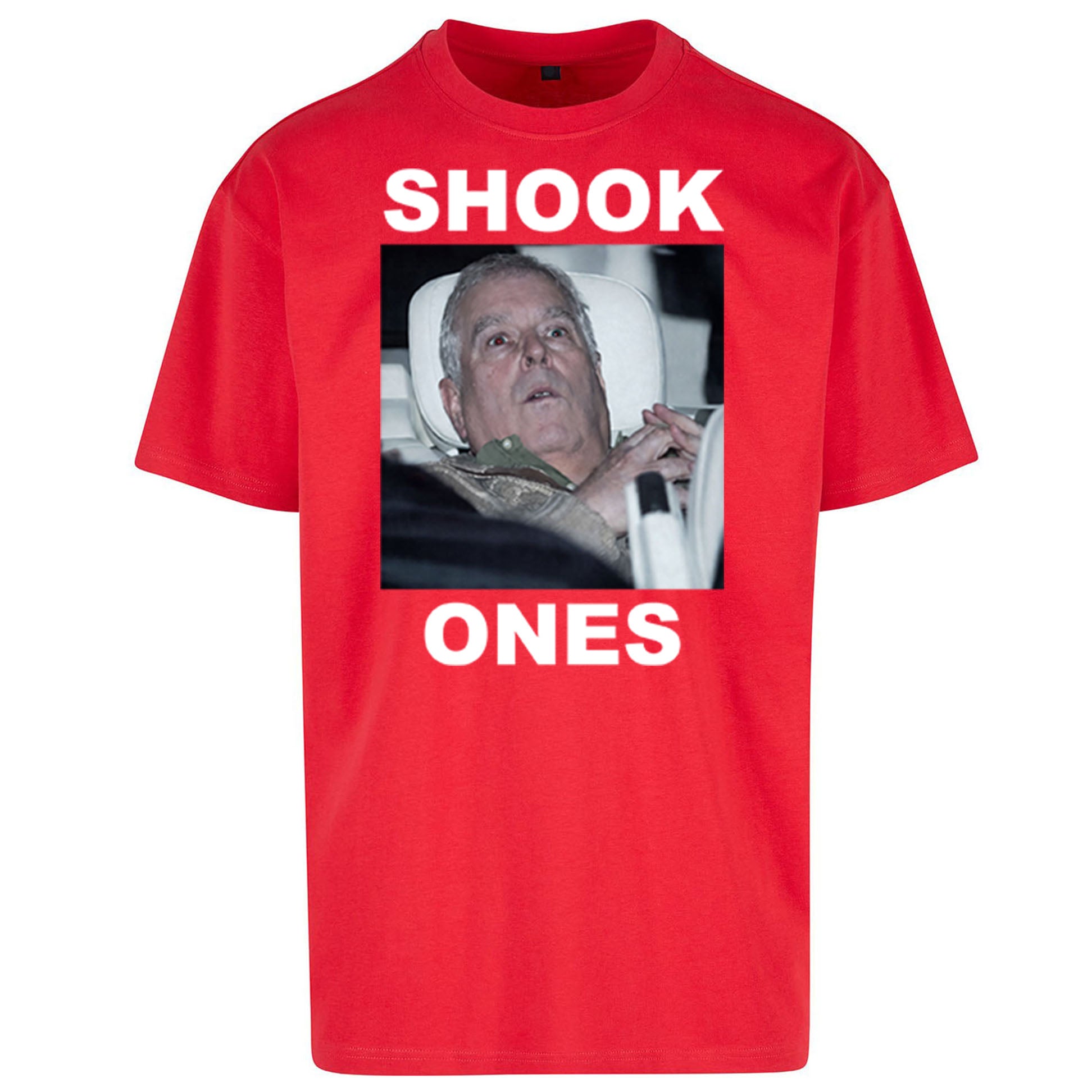 Prince Andrew Shook Ones Funny Royal Oversized T Shirt