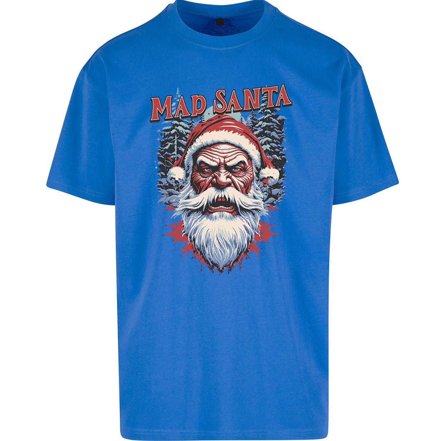 Mad Santa Oversized T Shirt