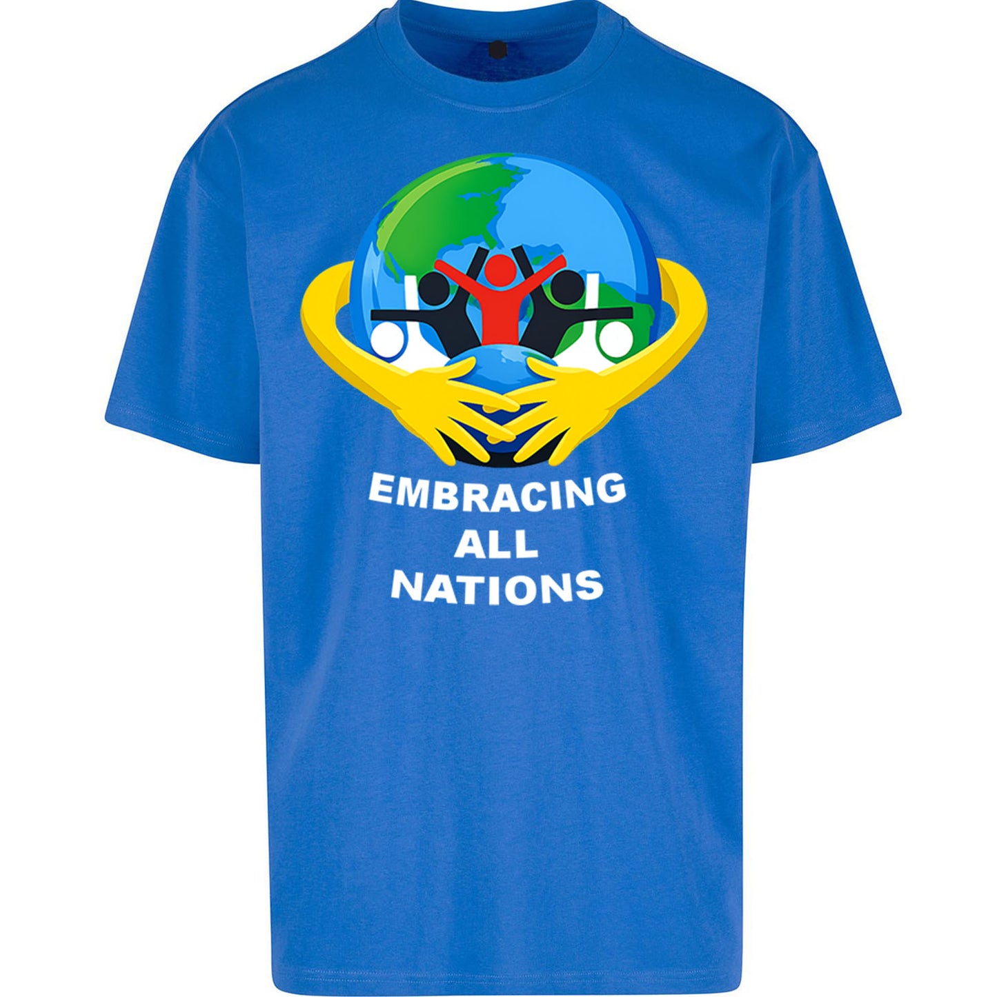 Embracing All Nations Oversized T Shirt