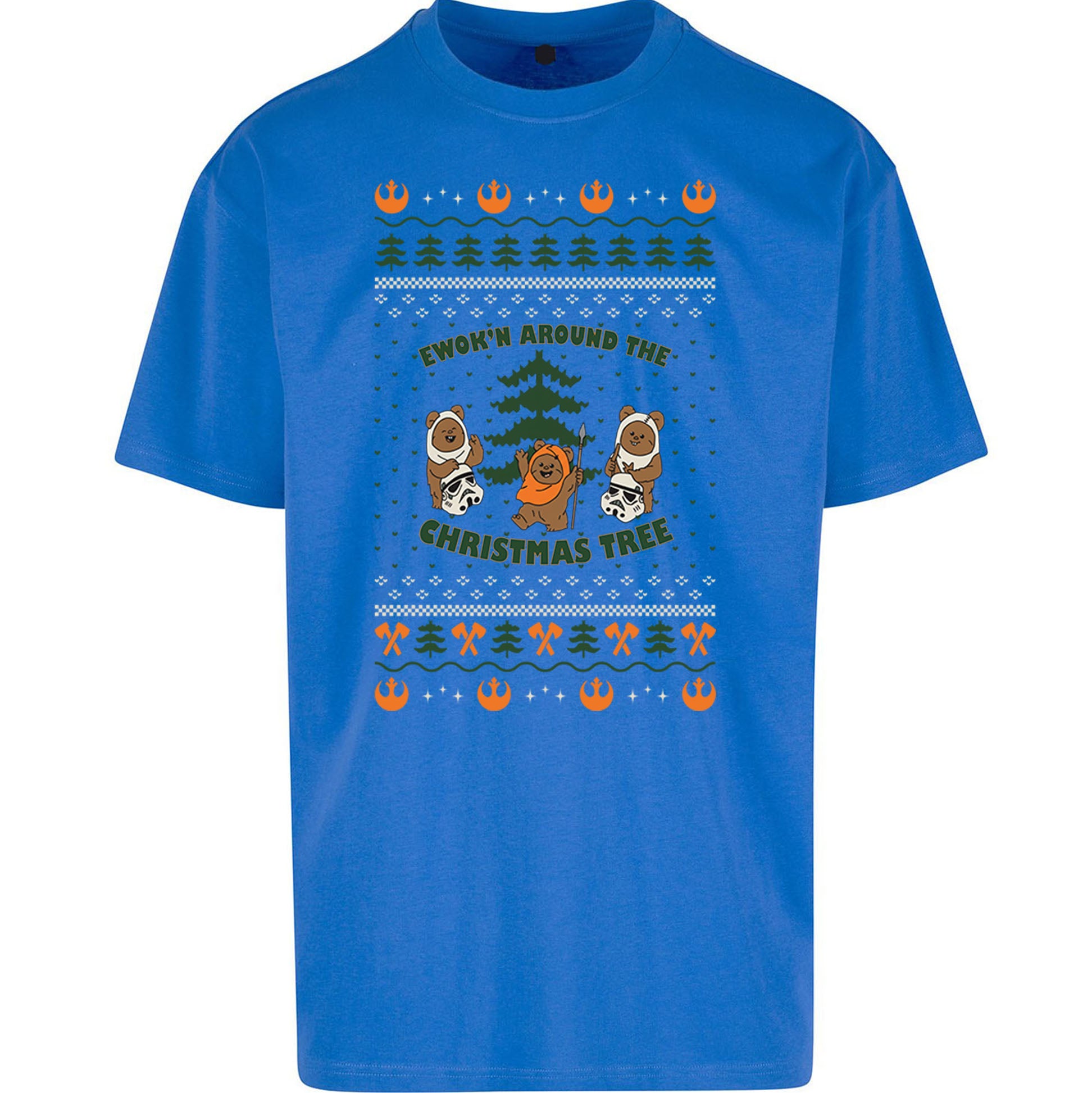 Star Wars Ewoks Christmas Oversized T Shirt