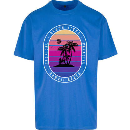 Hawaii Beach Oversized T Shirt