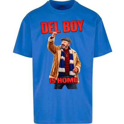 Del Boy Is Home Rangers Football - Oversized T Shirt