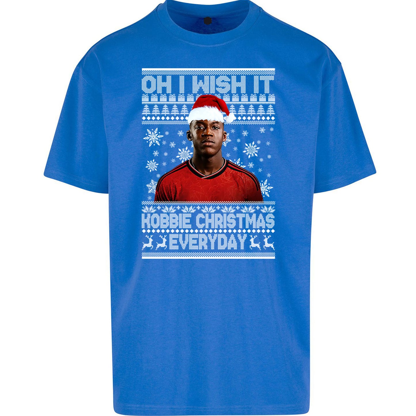Kobbie Mainoo Christmas Oversized T Shirt