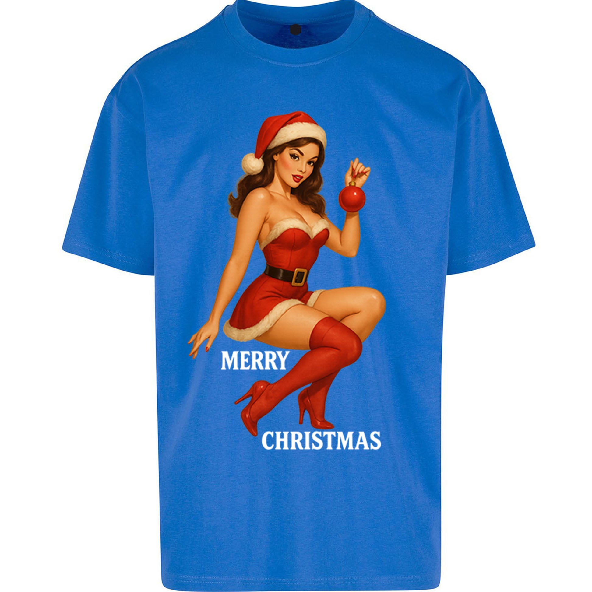 Merry Christmas Sexy Oversized T Shirt 