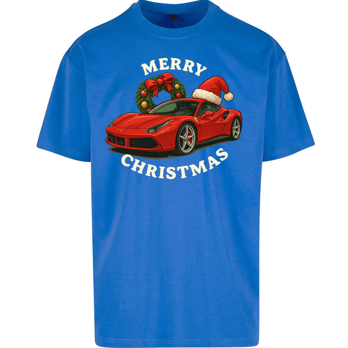 Ferrari Christmas Oversized T Shirt