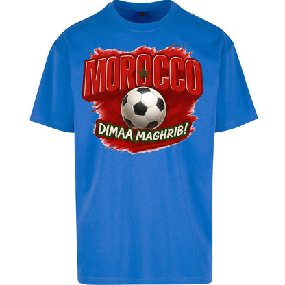 Morocco Retro World Cup Oversized T Shirt 