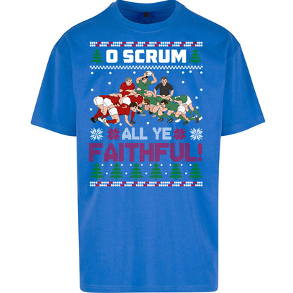 O Come All ye Faithfull Oversized T Shirt
