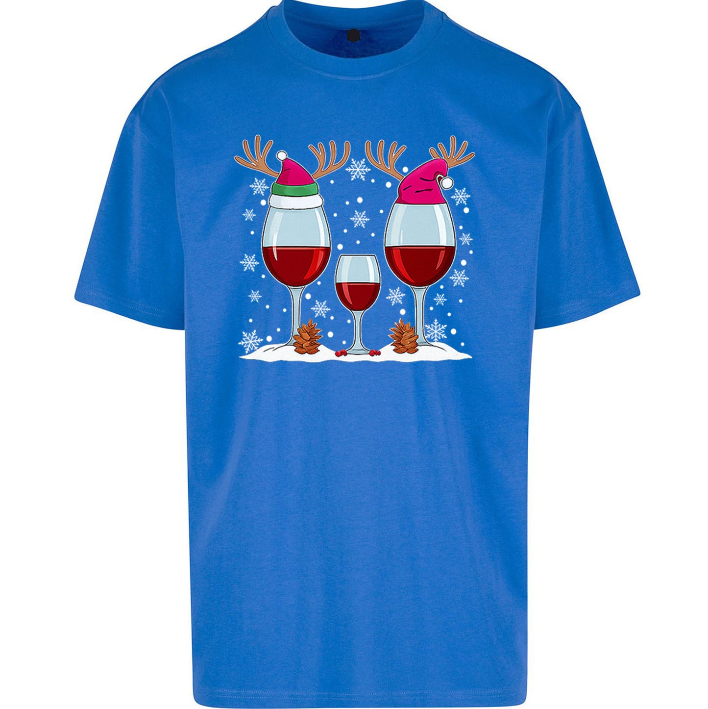 Red Wine Oversized T Shirt