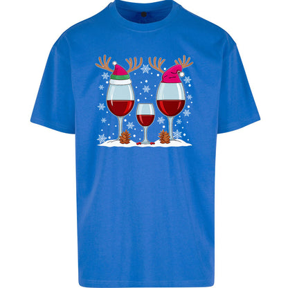 Red Wine Oversized T Shirt