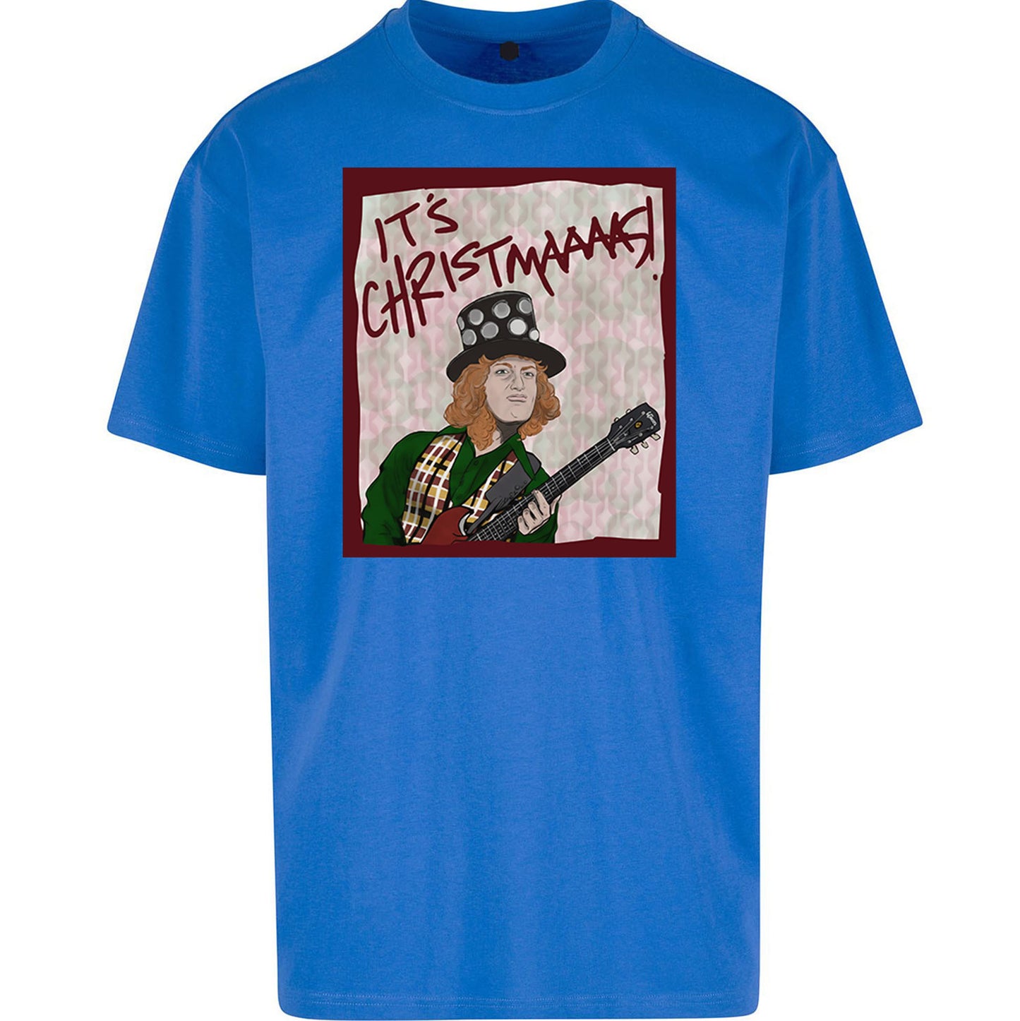 Noddy Holder Christmas Oversized T Shirt