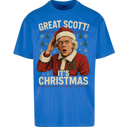 Back to the Future Doc Brown Oversized T Shirt 