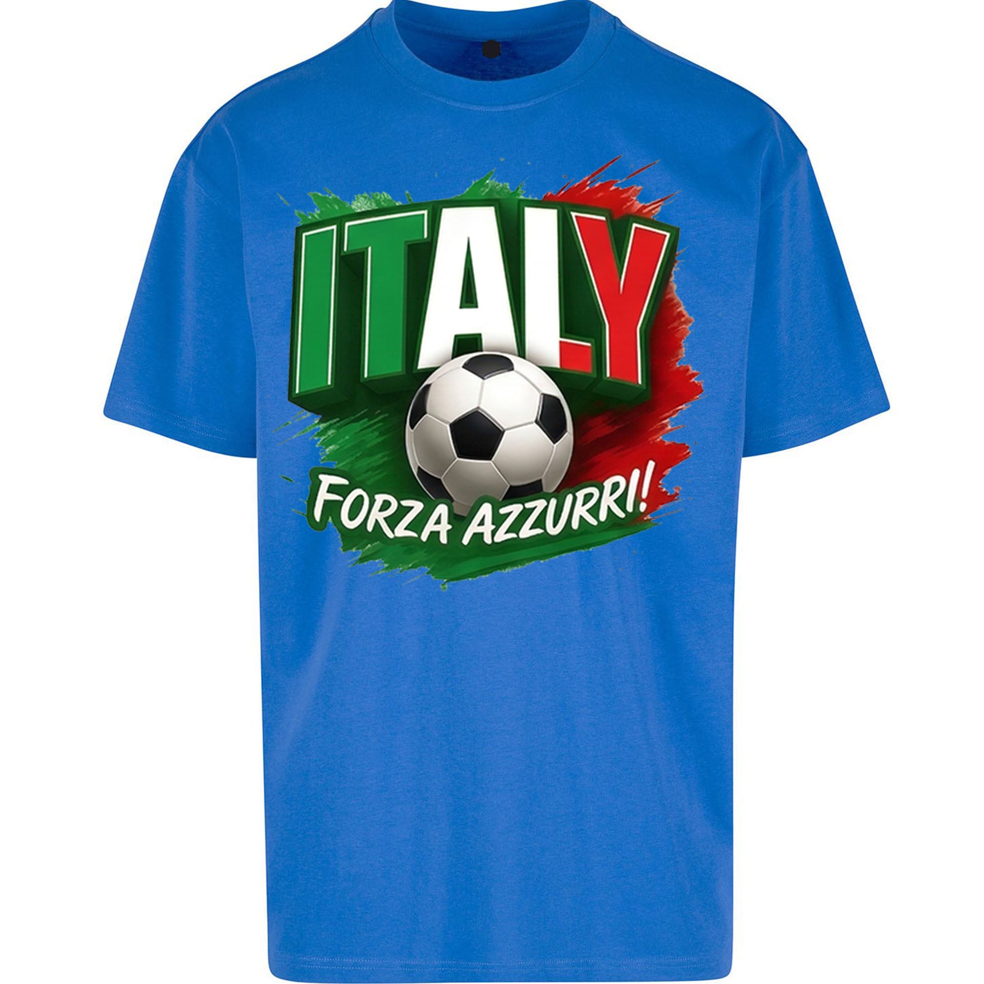Italy Retro World Cup Oversized T Shirt