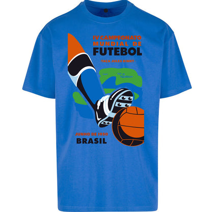 Brasil 1950 Retro World Cup Oversized T Shirt