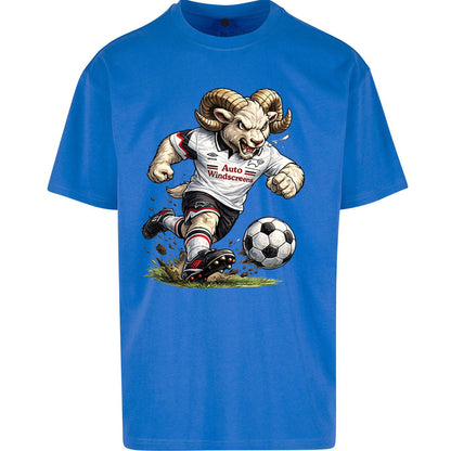 Old School Derby County Oversized T Shirt