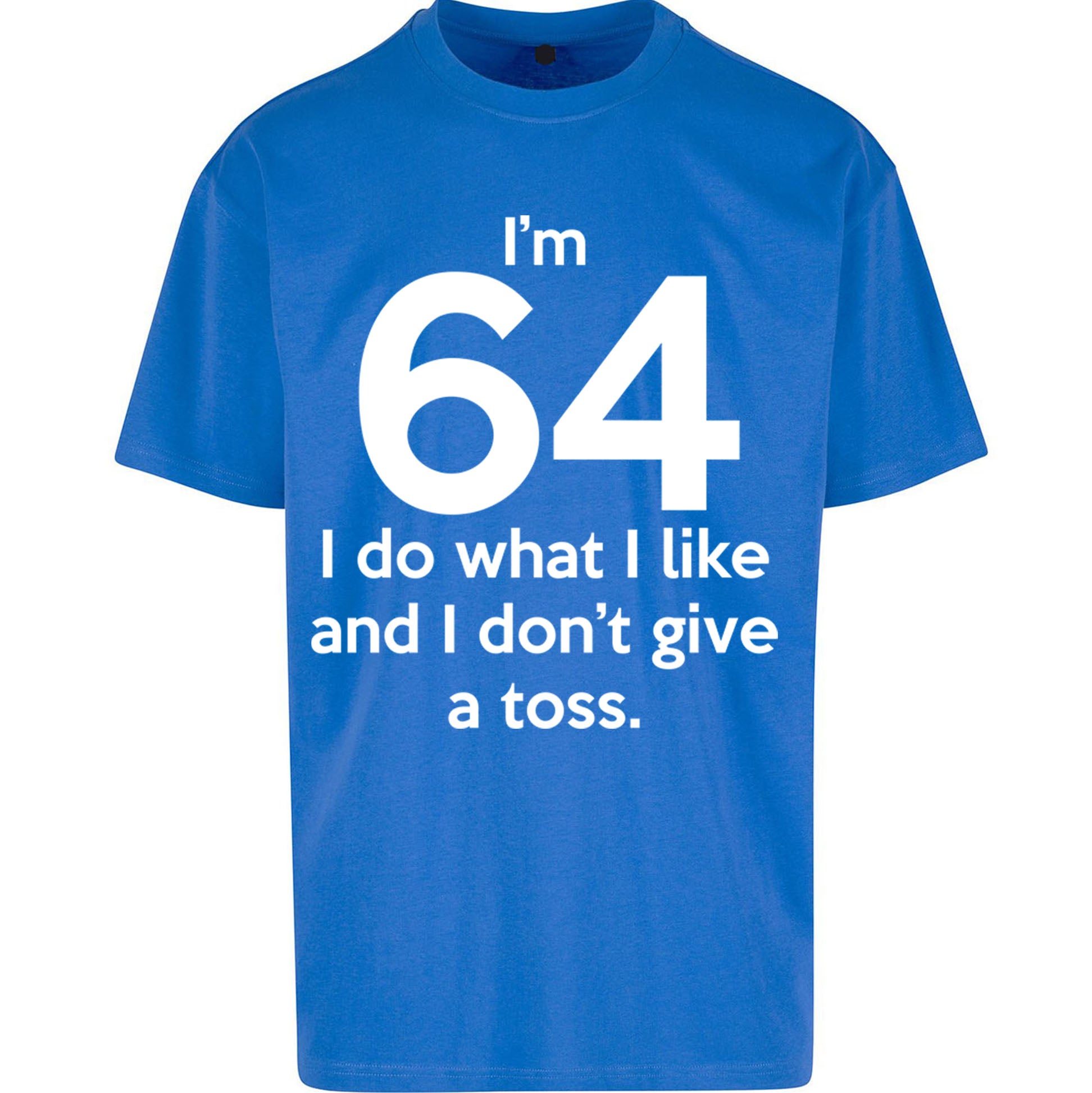 64th Birthday Oversized T Shirt