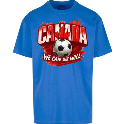 Canada Retro World Cup Oversized T Shirt
