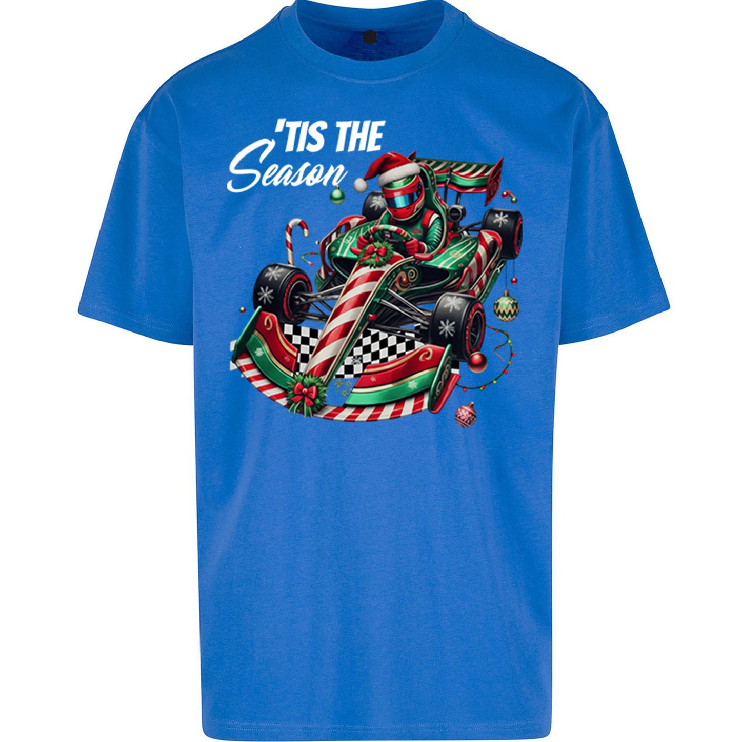 F1 Karting Tis The Season Christmas - Oversized T Shirt