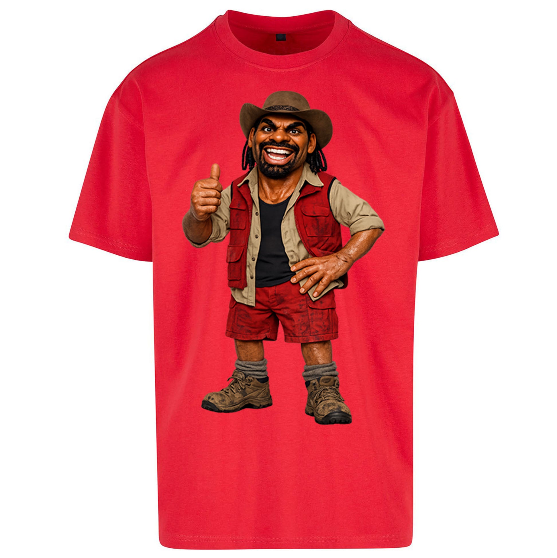 David Haye I'm A Celebrity Get Me Out Of Here 2026 Oversized T Shirt