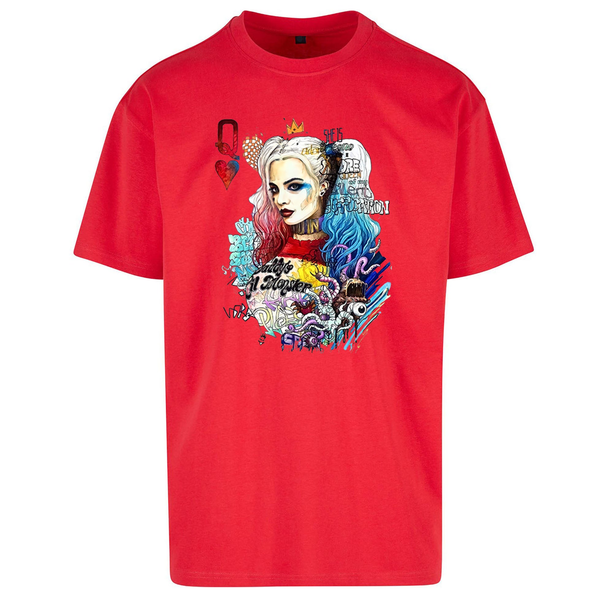 Harley Quinn Oversized T Shirt