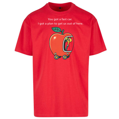Fast Car Oversized T Shirt 