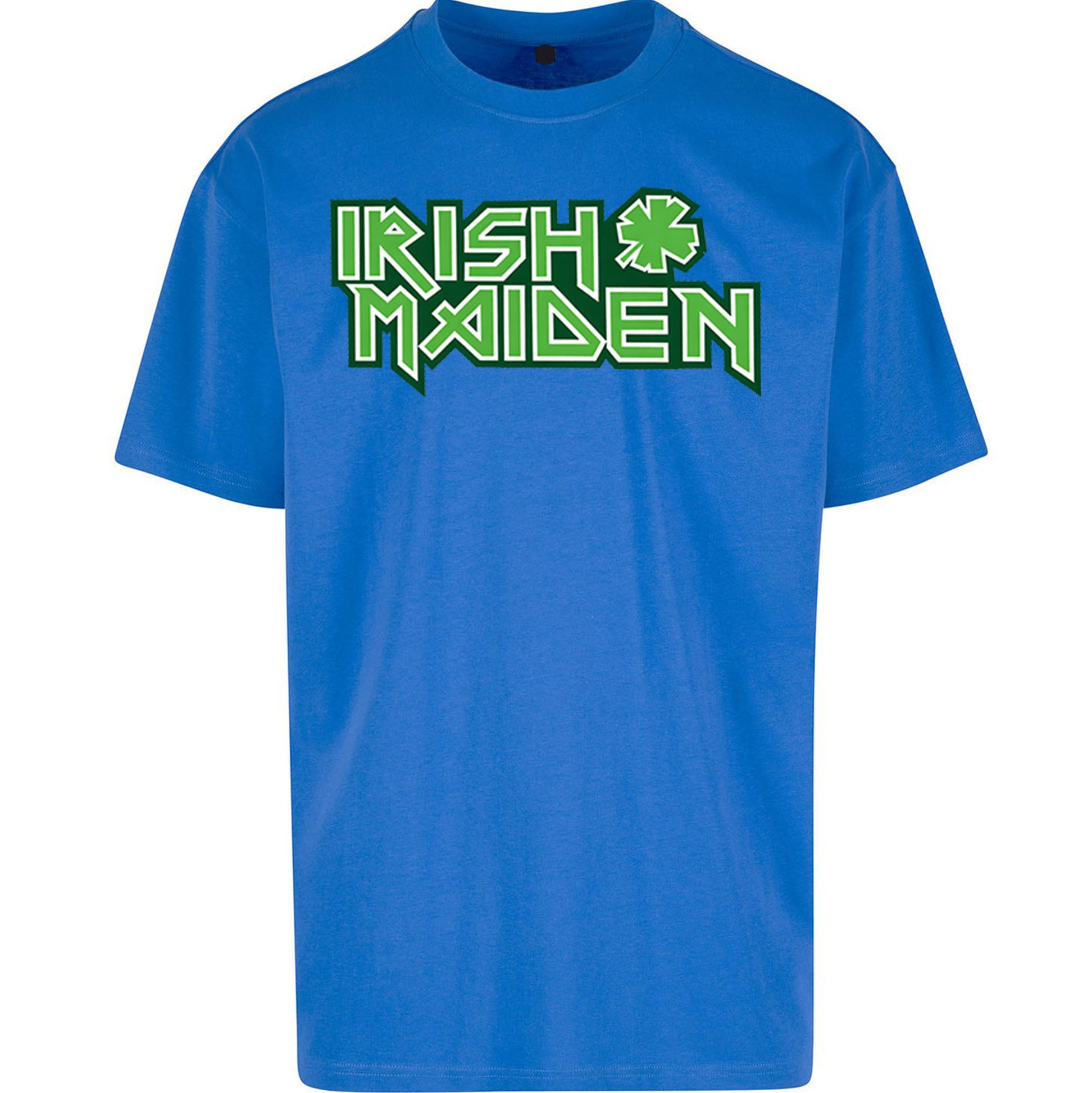 Irish Maiden St Patricks Day Oversized T Shirt 