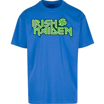 Irish Maiden St Patricks Day Oversized T Shirt 