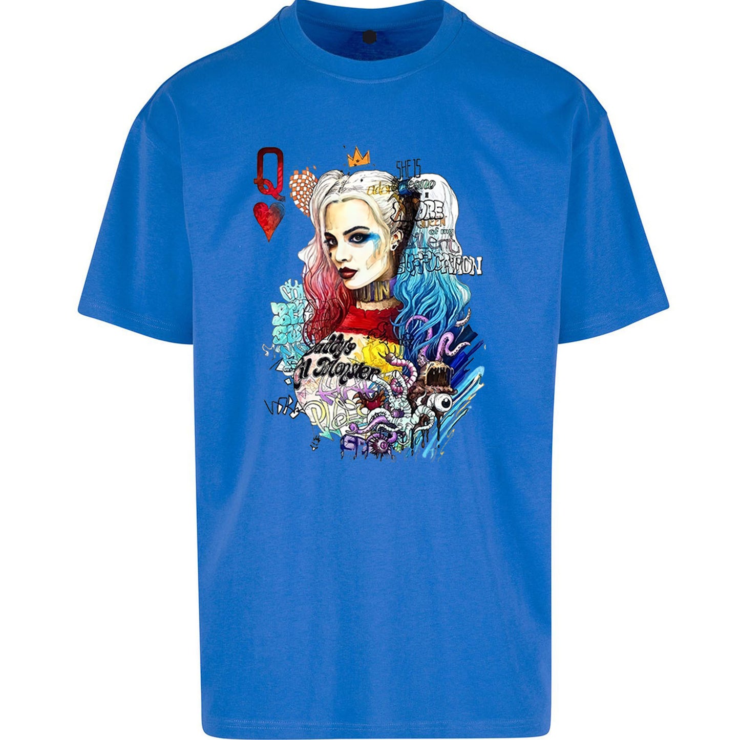 Harley Quinn Oversized T Shirt