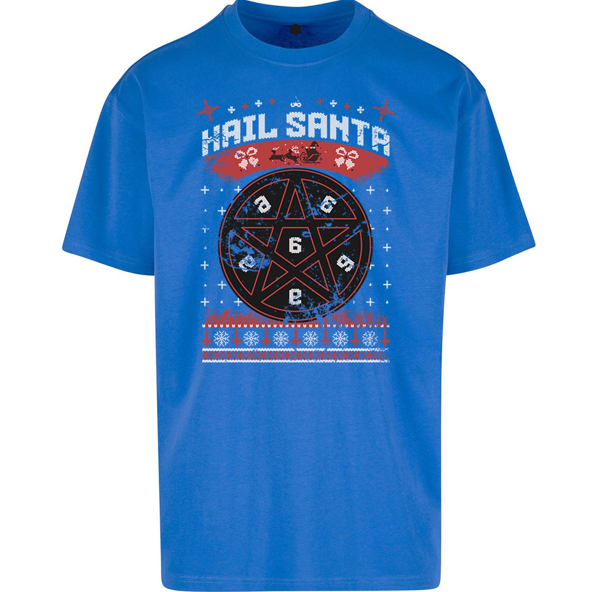 Hail Santa Oversized T Shirt