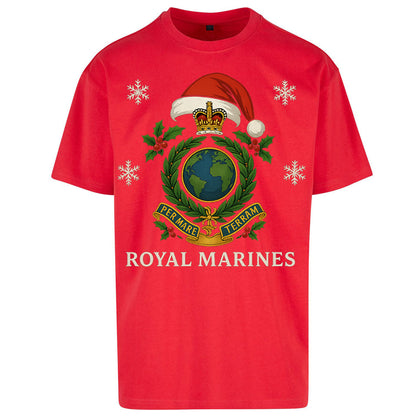 Royal Marines Christmas Oversized T Shirt