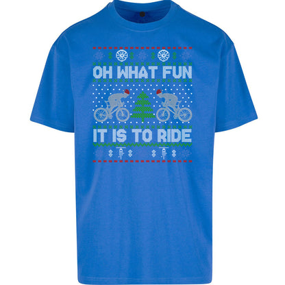 BMX Christmas Oversized T Shirt