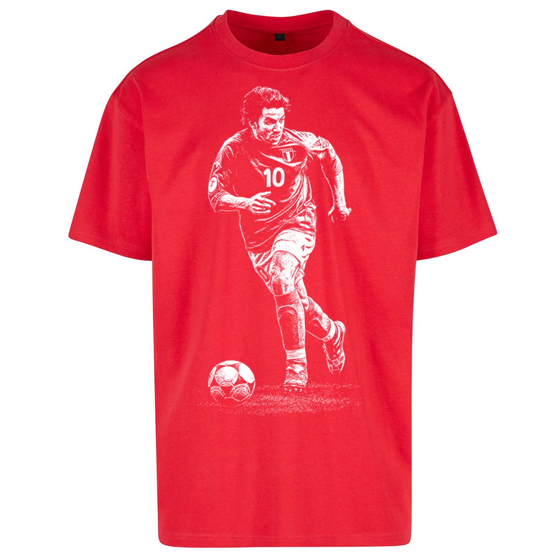 Del Piero 10 Italy Oversized T Shirt