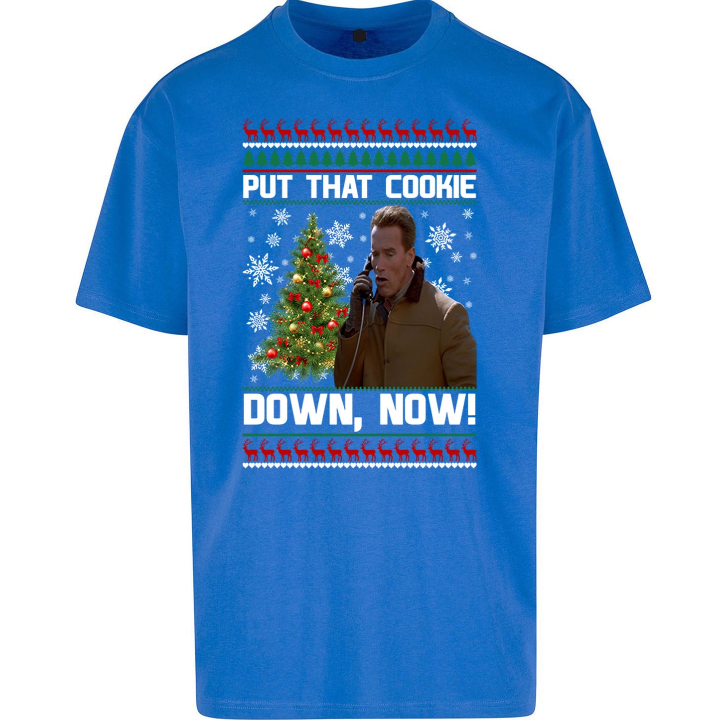 Arnie Christmas Oversized T Shirt