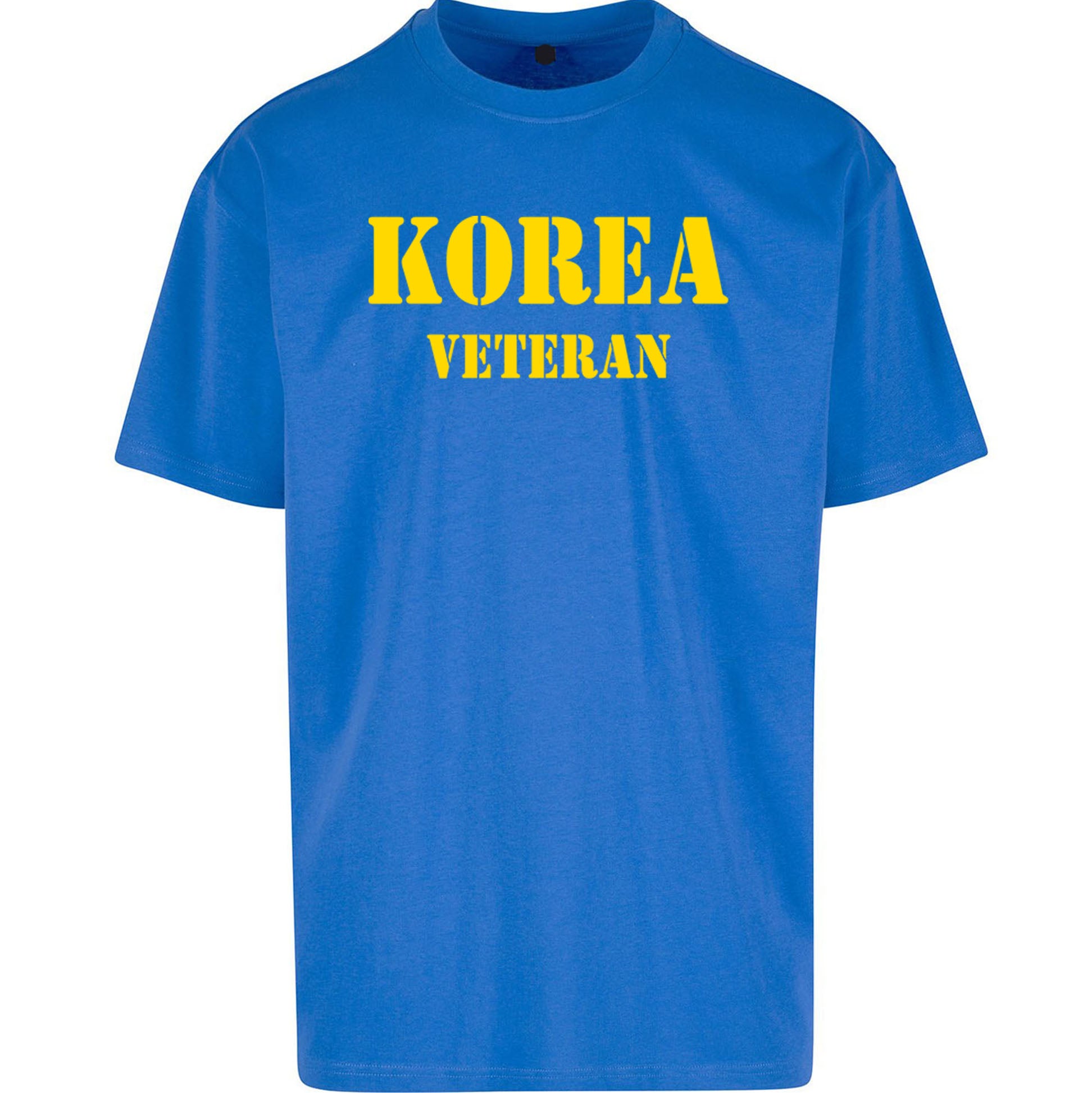 Korea Veteran Oversized T Shirt