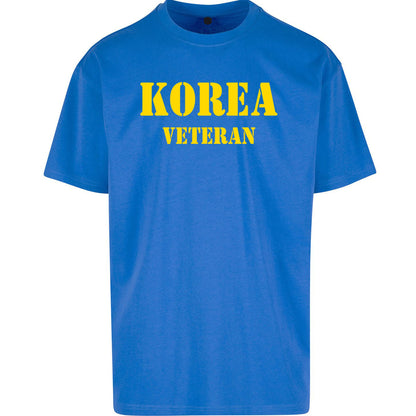 Korea Veteran Oversized T Shirt