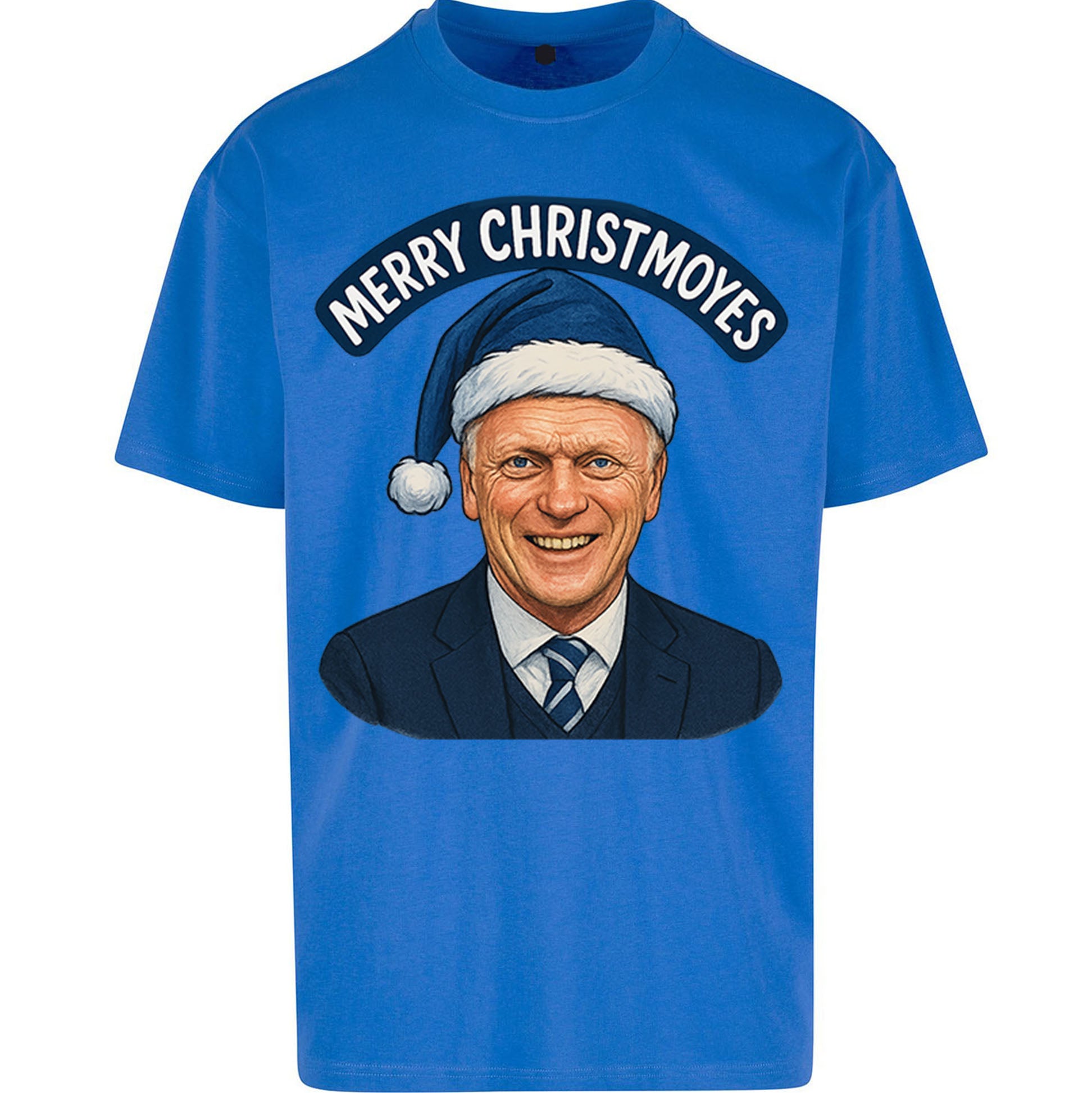 Everton Christmas Oversized T Shirt 
